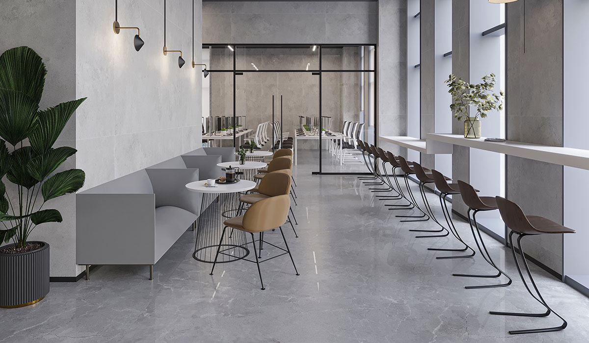 一层开放办公区